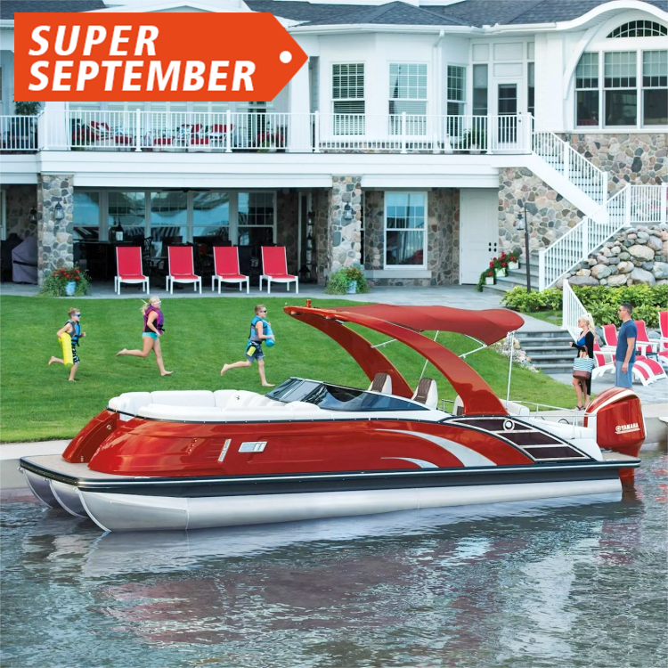 OEM/ODM 27ft Luxury Outboard Engine Pontoon Fishing Boat with CE Certificate for Vietnam Entertainment or Rowing
